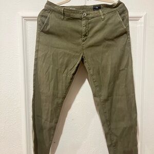 Ag the Caden cropped trousers  Olive Green Pants
